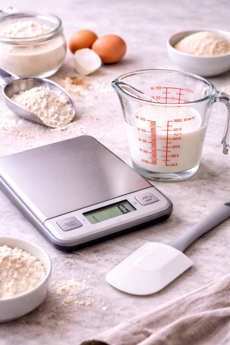Balance ou verre doseur : quelle précision pour réussir ses recettes ?