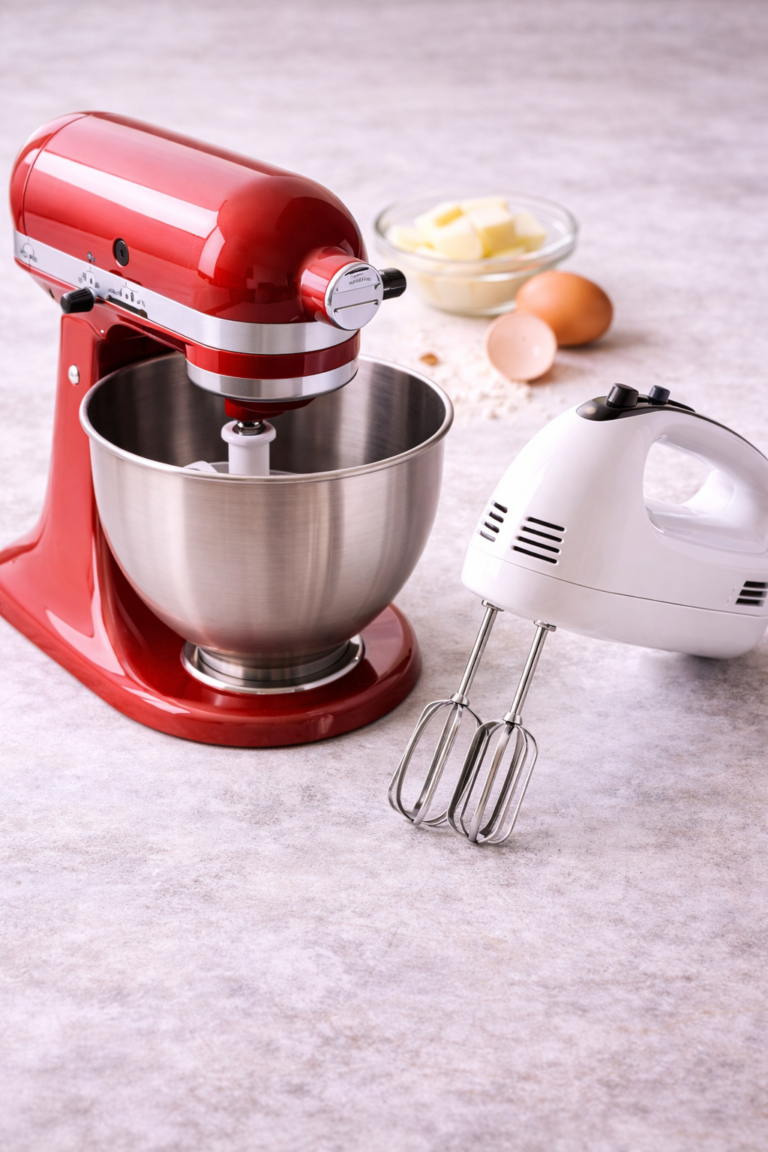 Robot pâtissier ou batteur électrique : lequel choisir ?