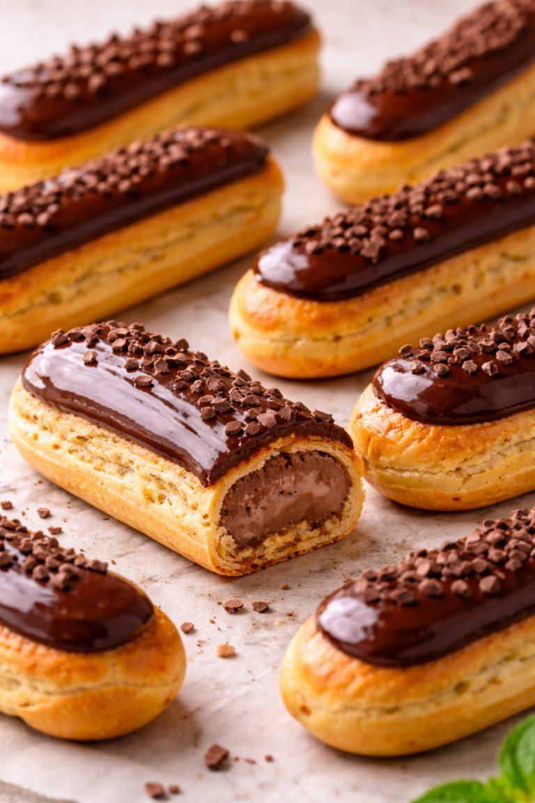 Éclair au chocolat : la pâtisserie française incontournable