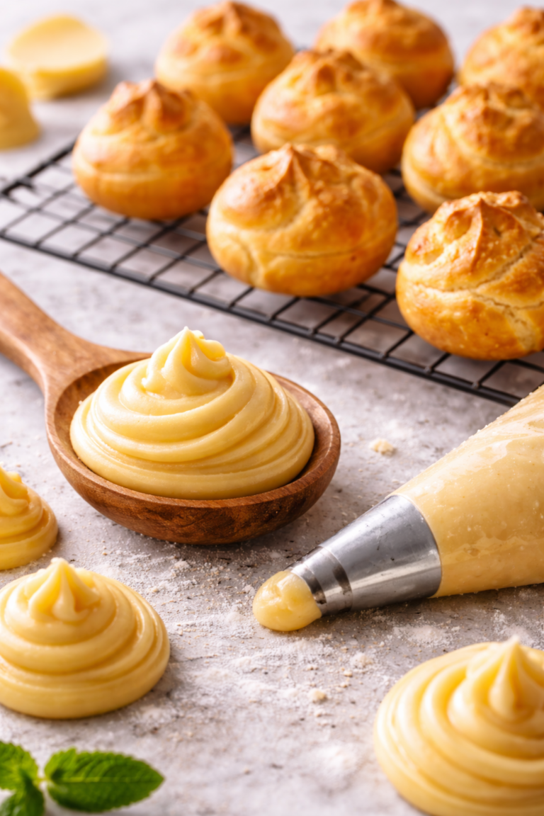 Maîtriser la pâte à choux : la base des éclairs et des profiteroles