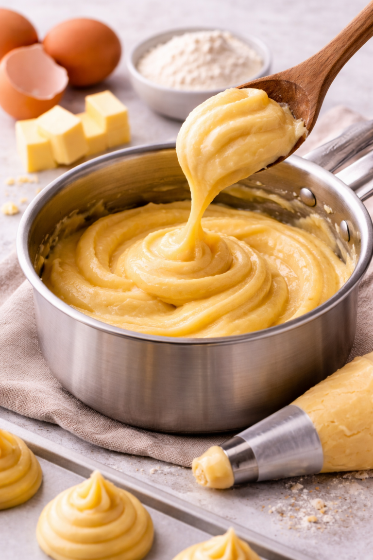 Réaliser une pâte à choux parfaite : méthode pas à pas