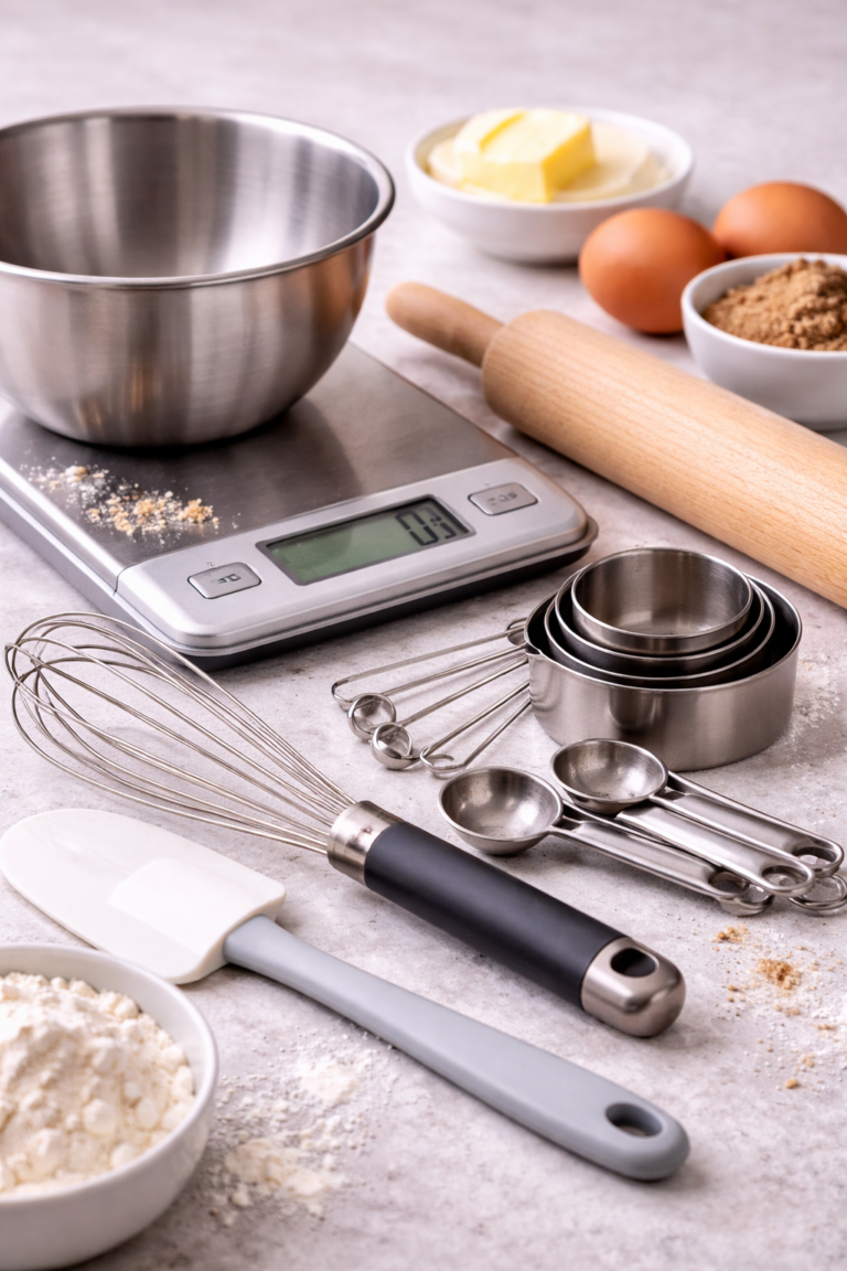 Les ustensiles indispensables pour débuter en pâtisserie